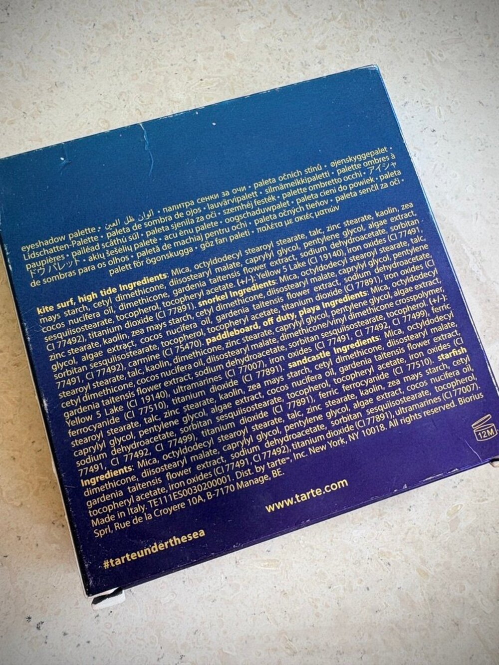 Tarte Rainforest of the Sea Eyeshadow Palette - Picture 8 of 8